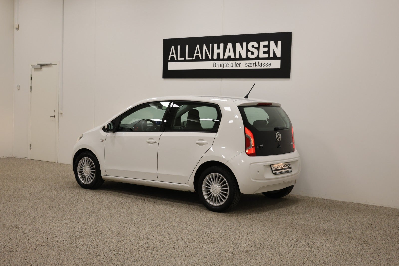 Hvid VW UP! fra 2015