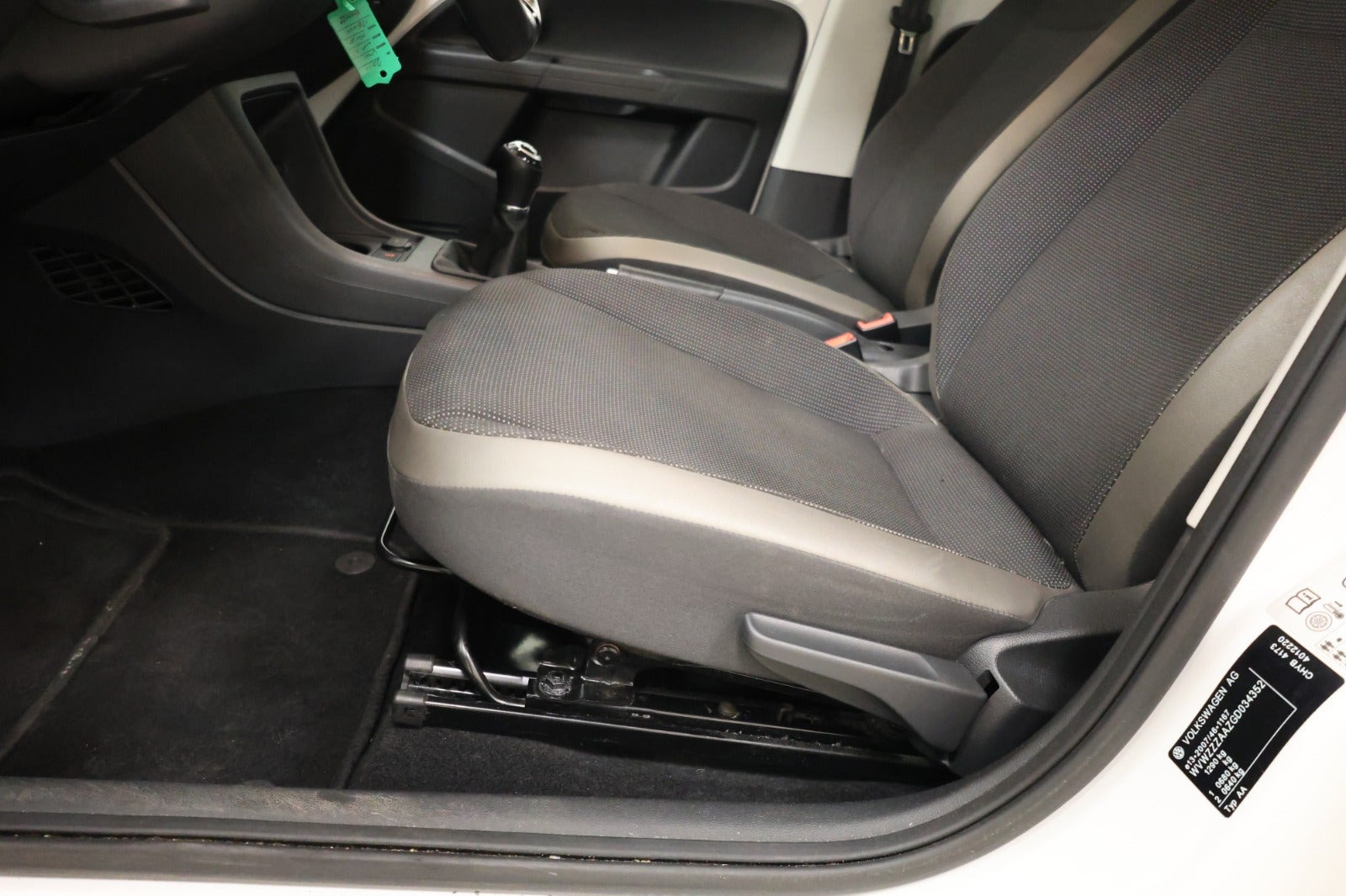 Hvid VW UP! fra 2015