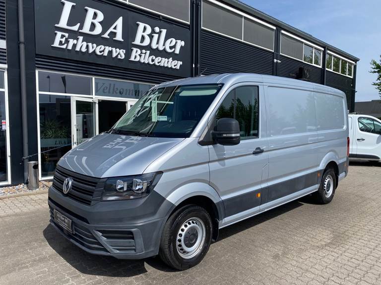 VW Crafter 35 2,0 TDi 140 Kassevogn L3H2