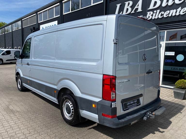 VW Crafter 35 2,0 TDi 140 Kassevogn L3H2