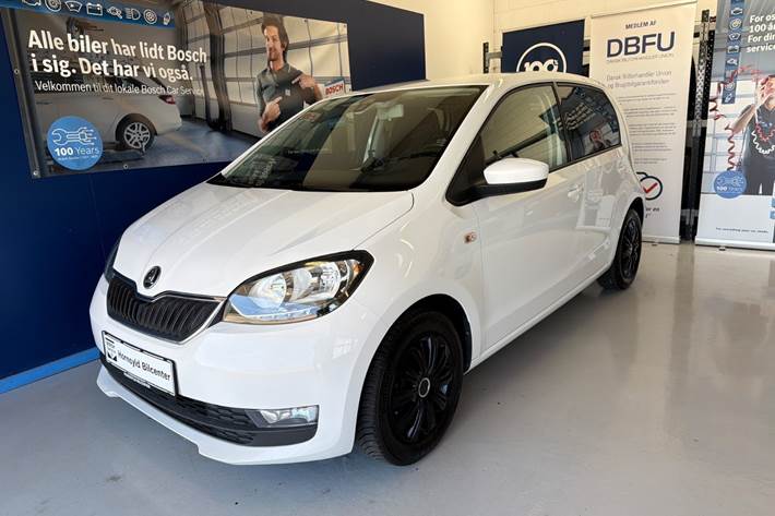 Hvid Skoda Citigo fra 2018