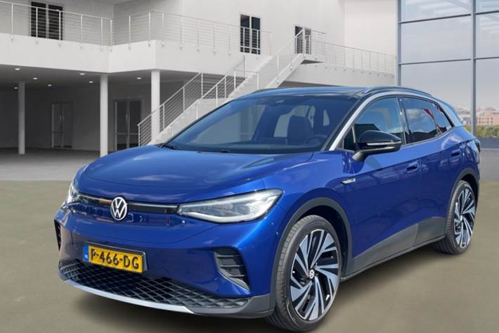 Blå VW ID.4 fra 2021