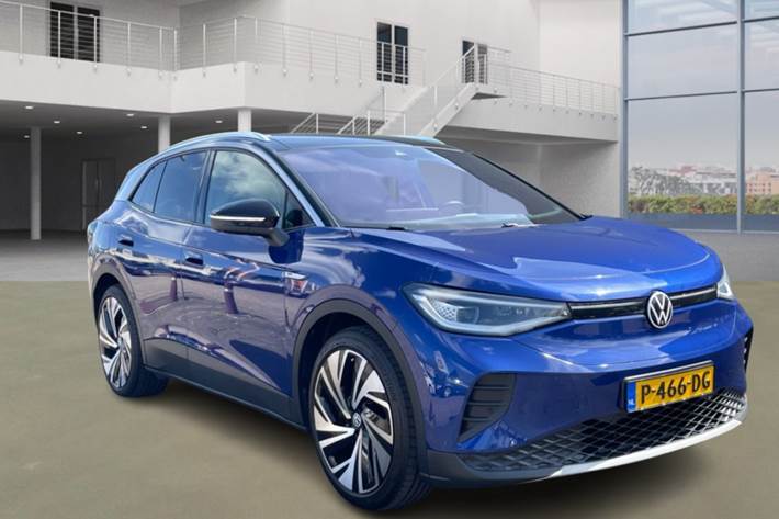 Blå VW ID.4 fra 2021