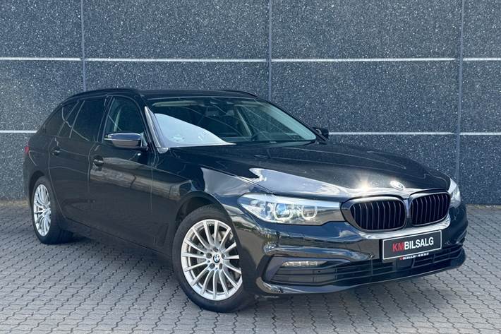 Sort BMW 520d fra 2019