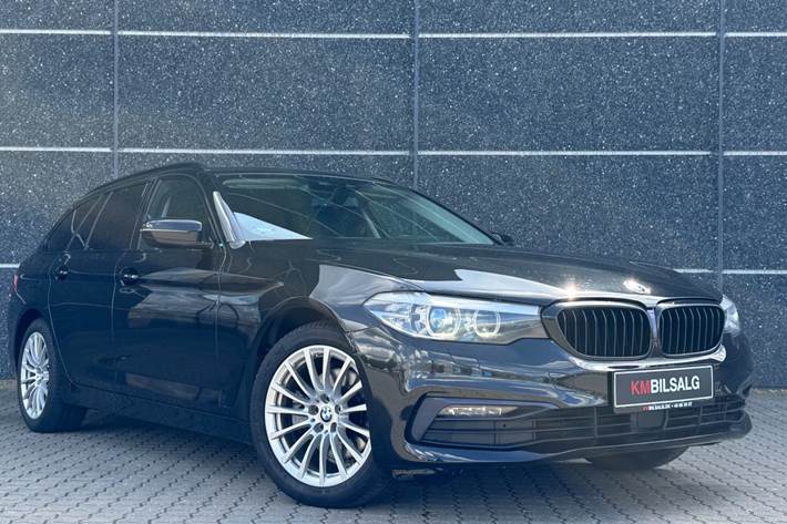 Sort BMW 520d fra 2019