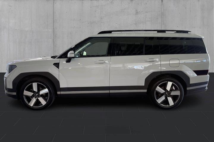 Hvid Hyundai Santa Fe fra 2025