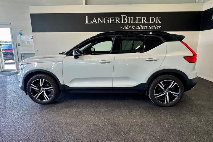 Hvid Volvo XC40 fra 2018