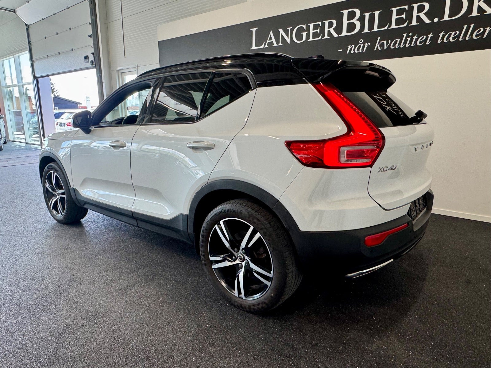 Hvid Volvo XC40 fra 2018