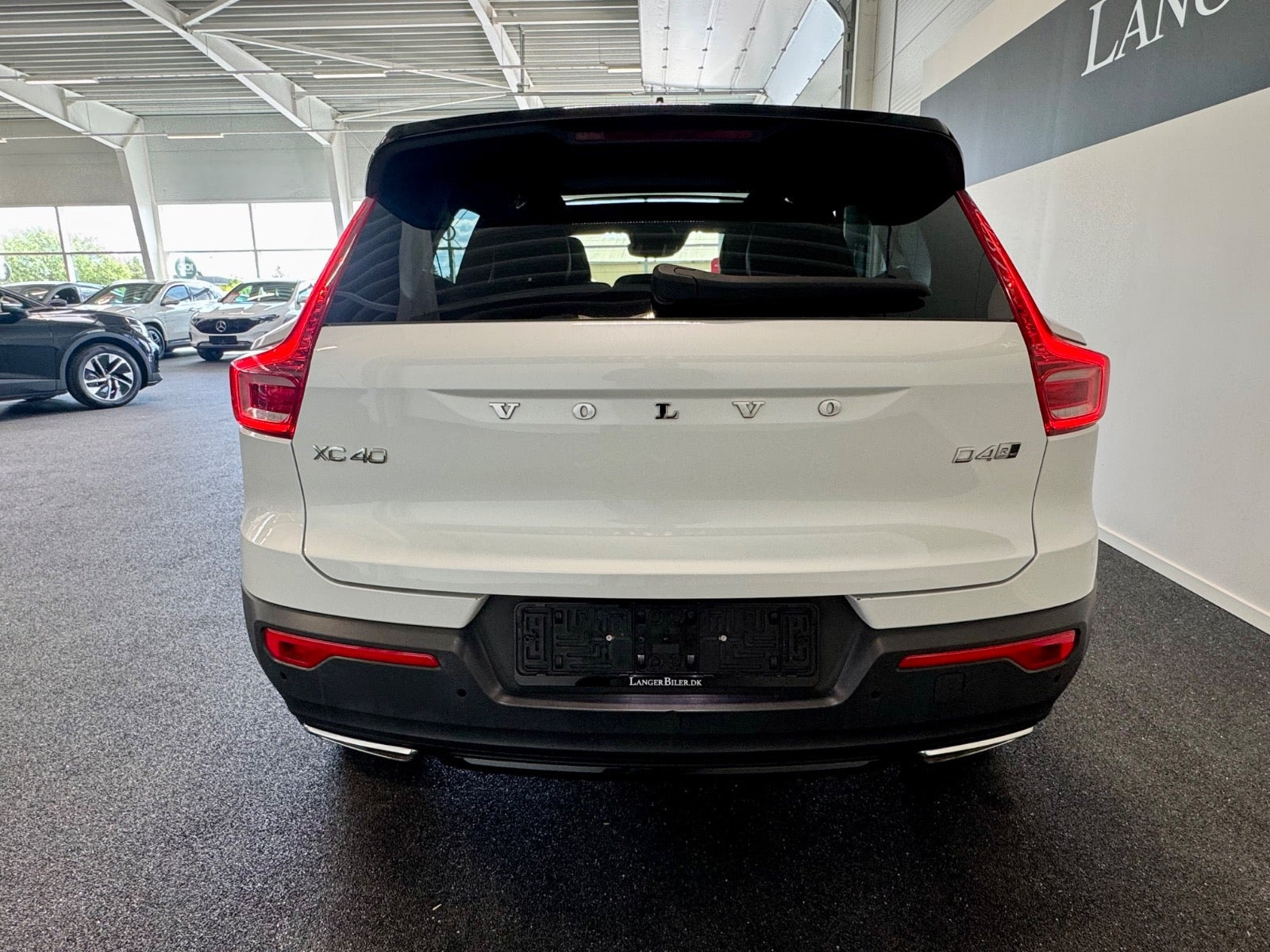Hvid Volvo XC40 fra 2018