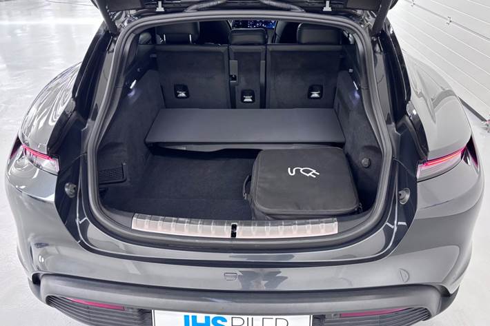 Grå Porsche Taycan 4S fra 2023