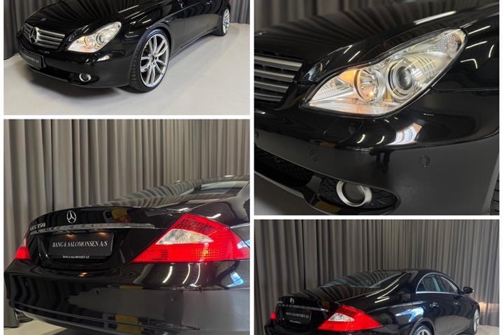 Sort Mercedes CLS350 fra 2005