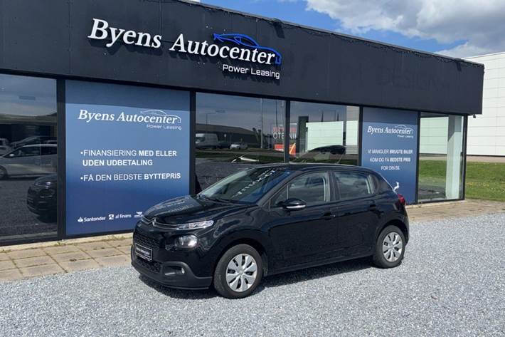 Sort Citroën C3 fra 2018