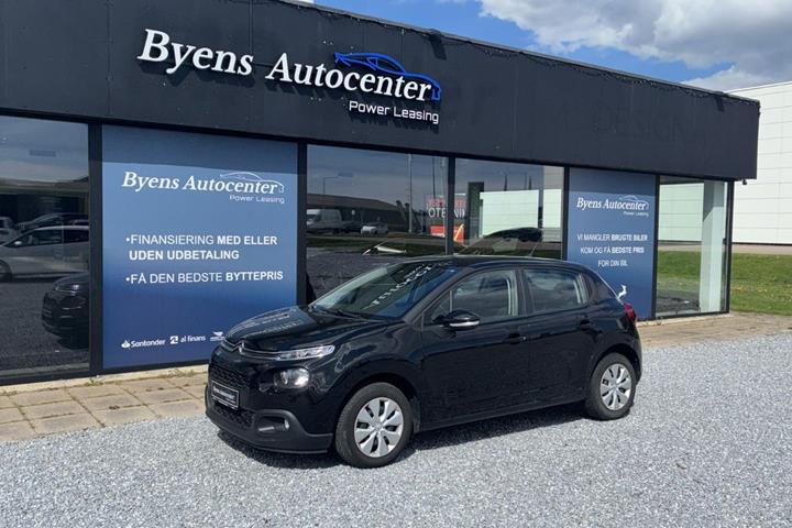 Sort Citroën C3 fra 2018