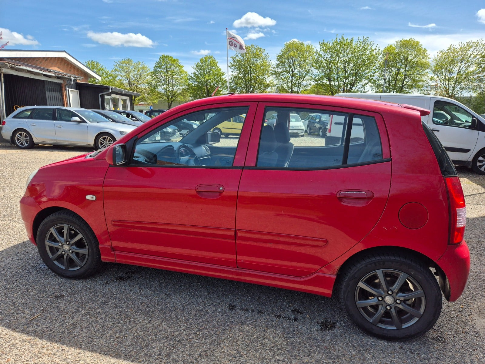 Grøn Kia Picanto fra 2006