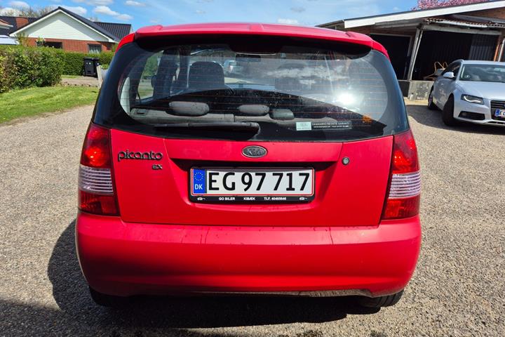 Grøn Kia Picanto fra 2006