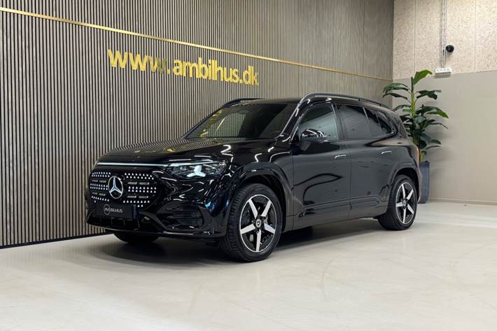 Sort Mercedes GLB250+ fra 2026
