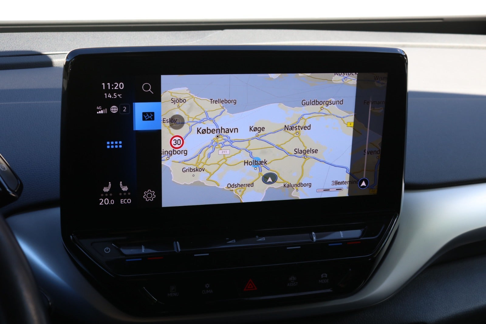 Grå VW ID.4 fra 2023