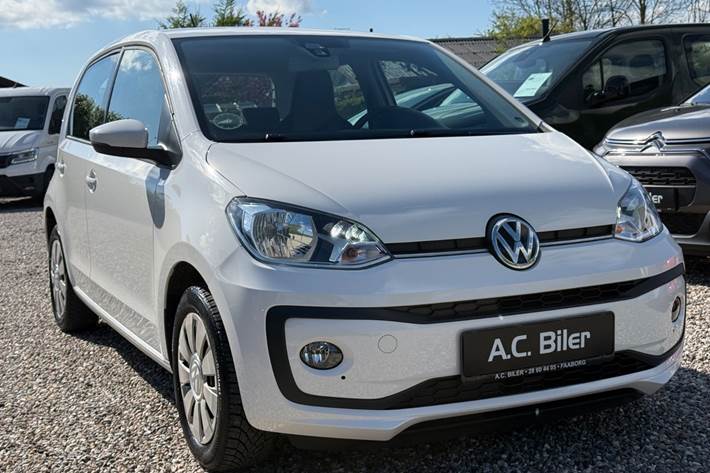 Hvid VW UP! fra 2019