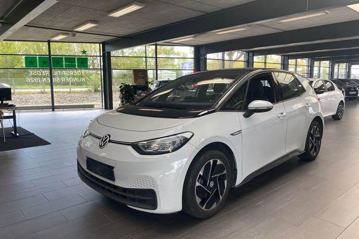 Hvid VW ID.3 fra 2021