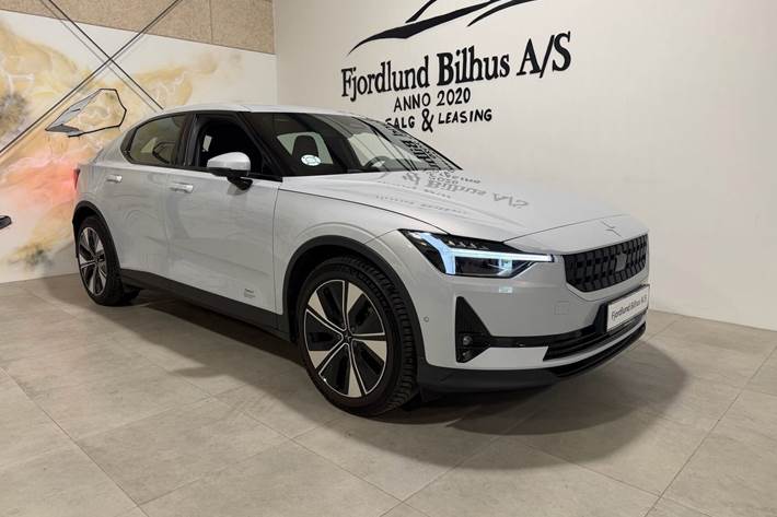 Hvid Polestar 2 fra 2023