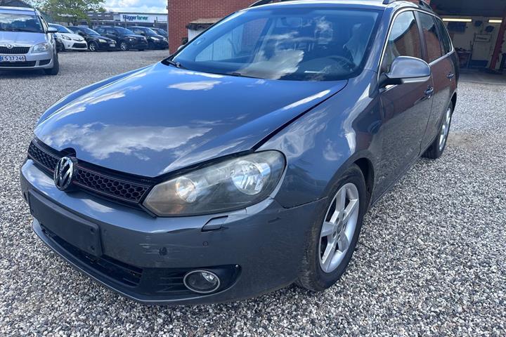 undefined VW Golf VI fra 2010 set udefra