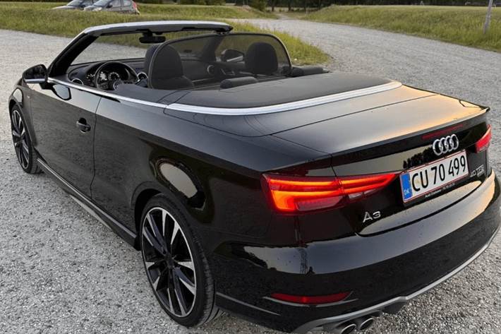 Sort Audi A3 fra 2020