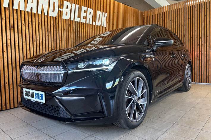 Sort Skoda Enyaq fra 2022