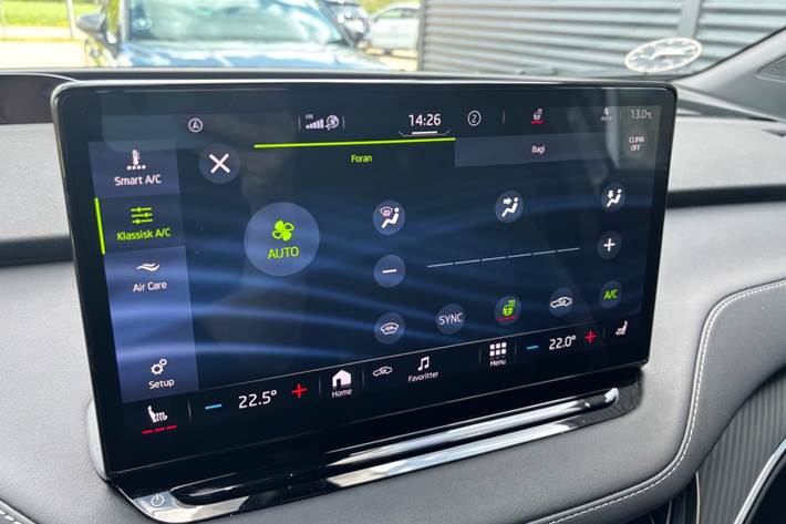 Sort Skoda Enyaq fra 2022