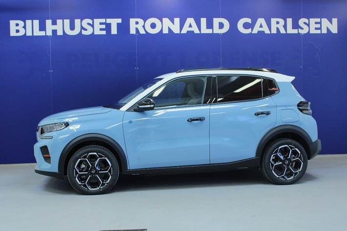 Blå Citroën ë-C3 fra 2024