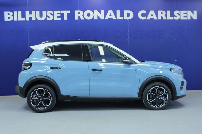 Blå Citroën ë-C3 fra 2024