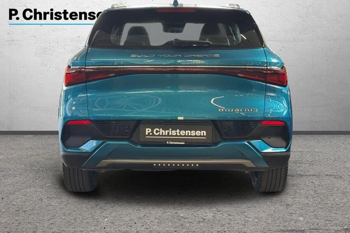 Blå BYD Atto 3 fra 2023