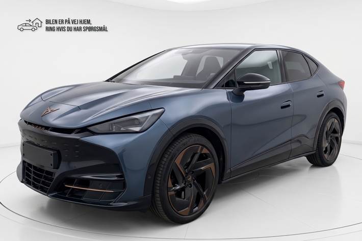 Blå Cupra Tavascan fra 2024