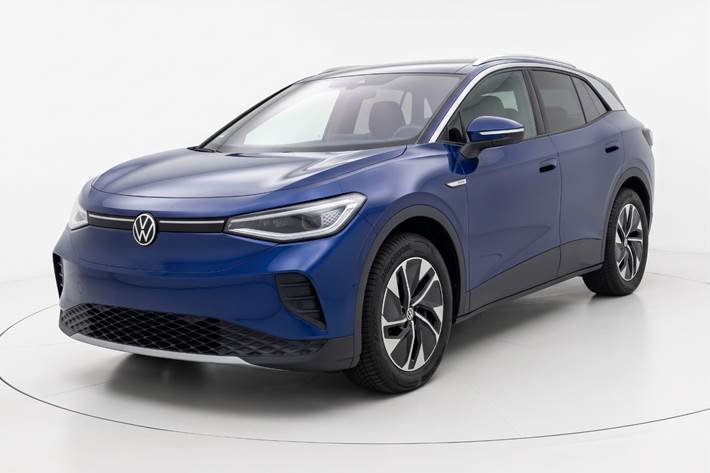 Blå VW ID.4 fra 2023