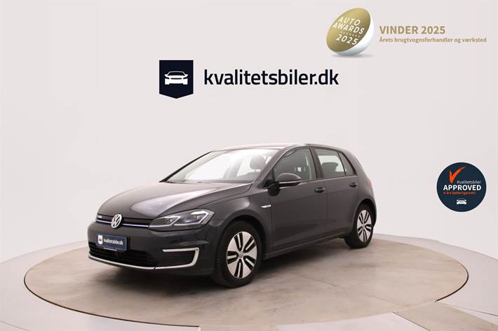Grå VW e-Golf fra 2020