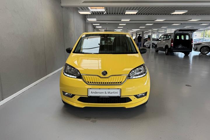 Gul Skoda Citigo fra 2021