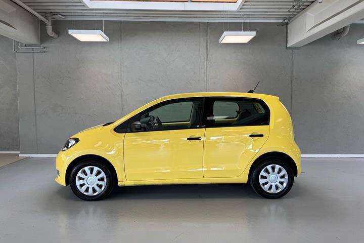 Gul Skoda Citigo fra 2021