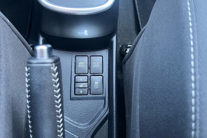 Hvid Toyota Yaris fra 2015