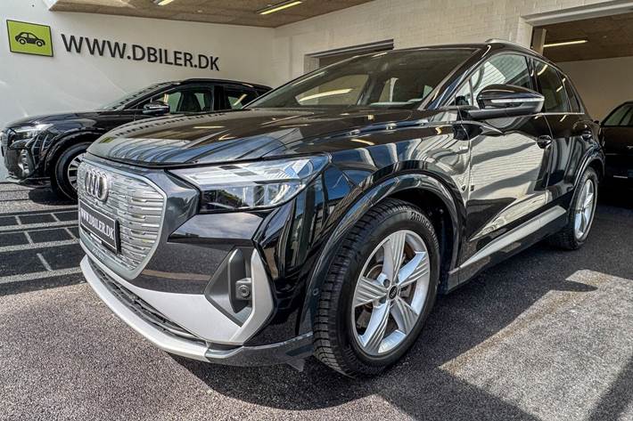 Sort Audi Q4 fra 2025