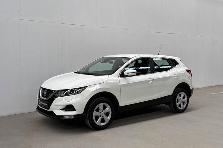 Hvid Nissan Qashqai fra 2020