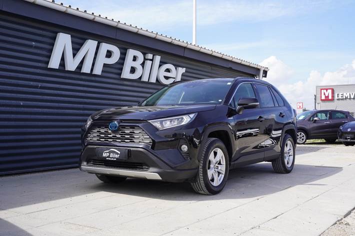 Sort Toyota RAV4 fra 2019