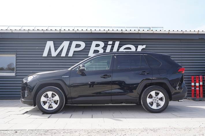 Sort Toyota RAV4 fra 2019