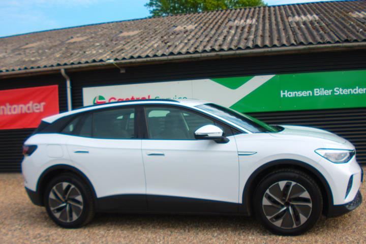 Hvid VW ID.4 fra 2021