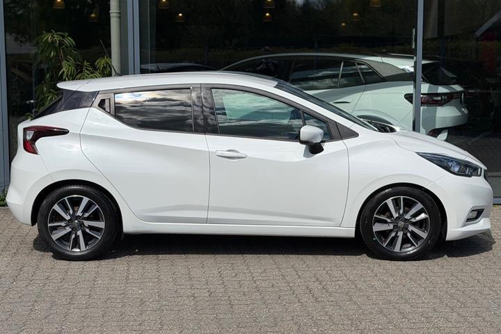 Hvid Nissan Micra fra 2019