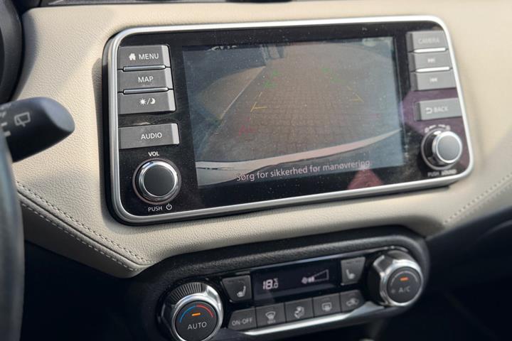 Hvid Nissan Micra fra 2019