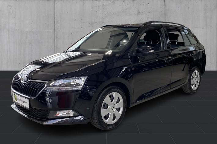 Sort Skoda Fabia fra 2022