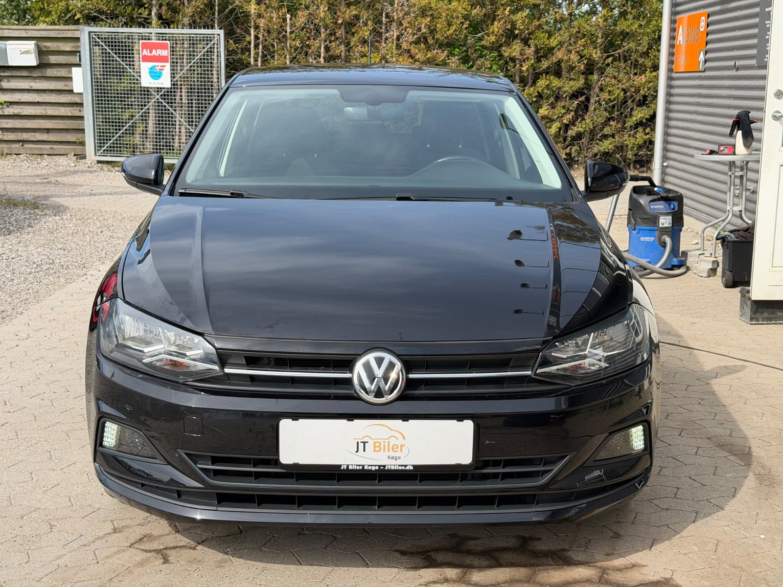 Sort VW Polo fra 2019
