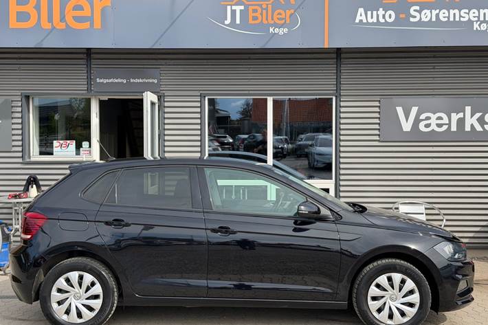Sort VW Polo fra 2019