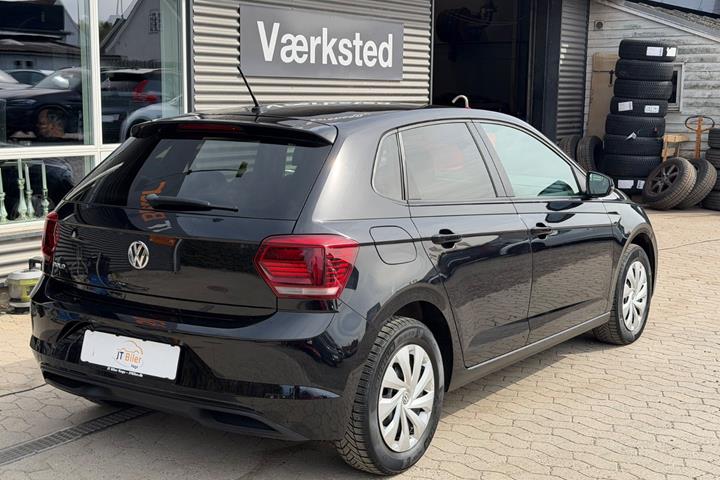 Sort VW Polo fra 2019