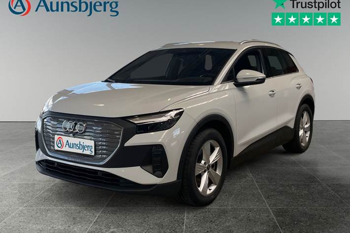 Hvid Audi Q4 e-tron fra 2022