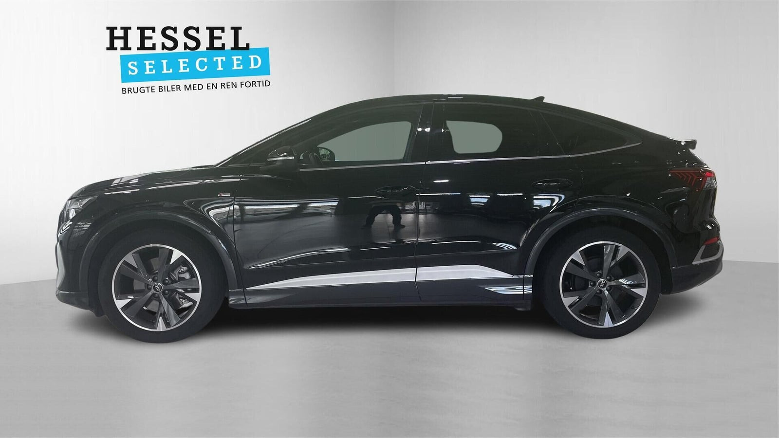 Sort Audi Q4 e-tron fra 2025